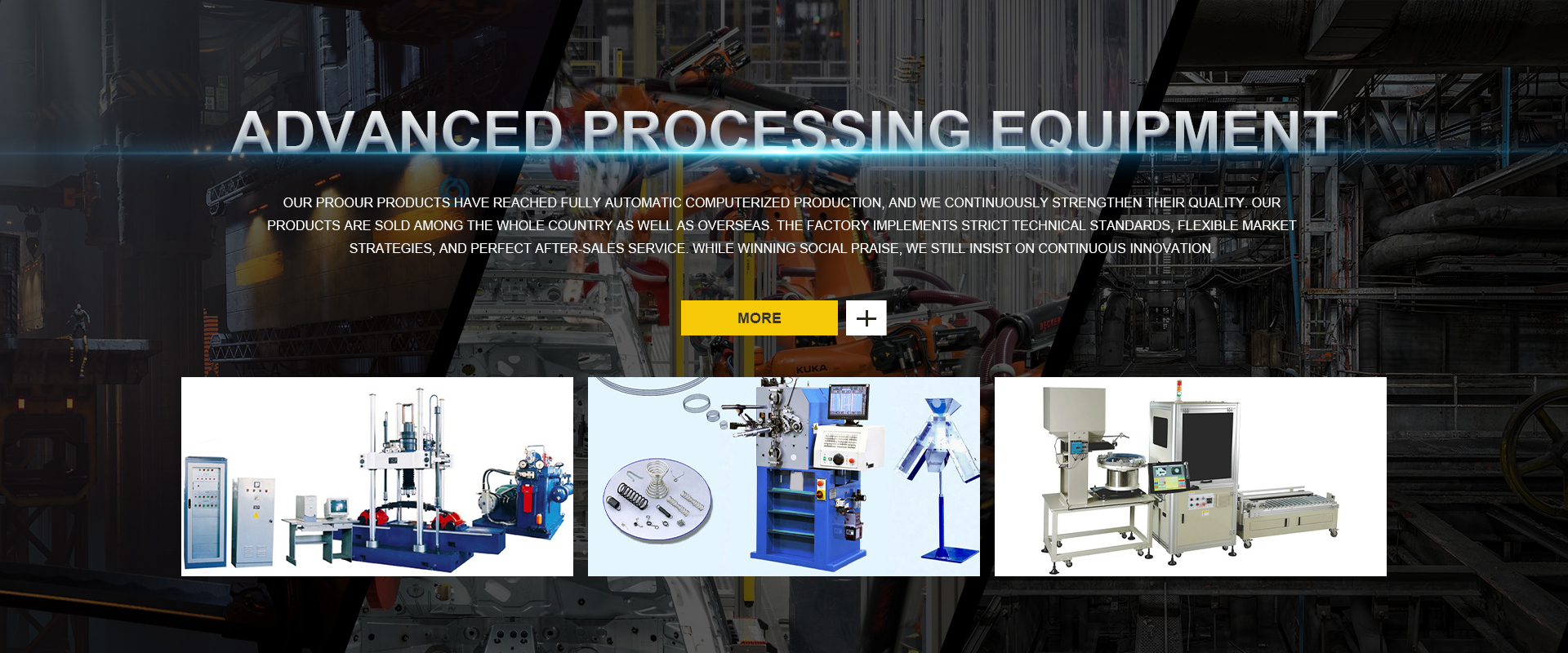 Advanced Processing Equipment for Spring Production