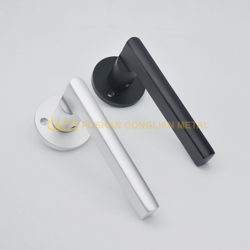 Custom Aluminum Alloy Door Handle Lock Set