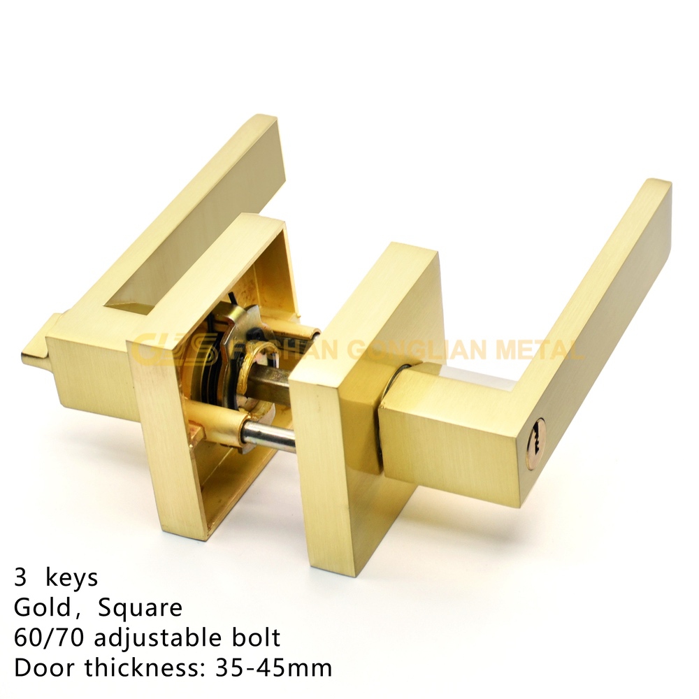 Wholesale High Security Square Handle Door Locks | GL Metal